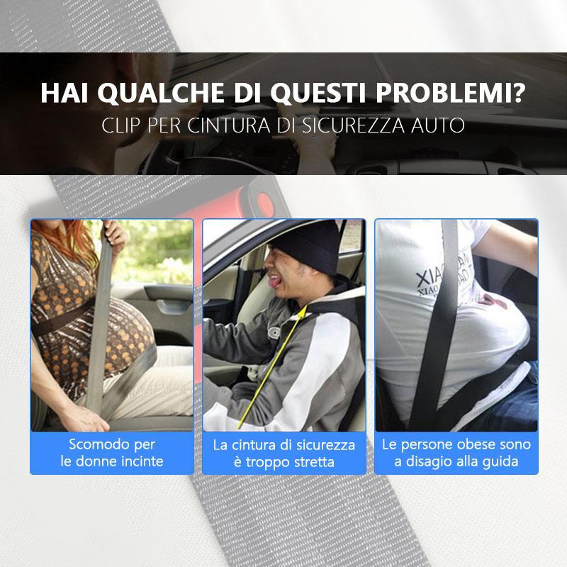 2 Pezzi Coperture Cintura Di Sicurezza Auto | Cuscinetti Per Collo In Ecopelle - Nero/Arancione