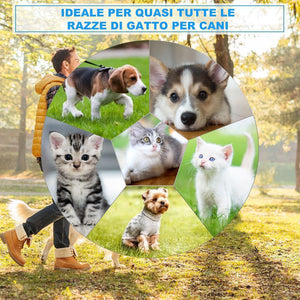 Pettine elettrico per animali domestici annodato