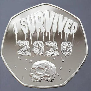 'I SURVIVED 2020' MONETA COMMEMORATIVA