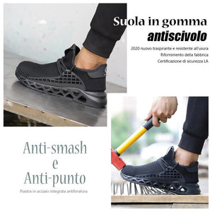 Scarpe da lavoro di sicurezza con punta in acciaio T06