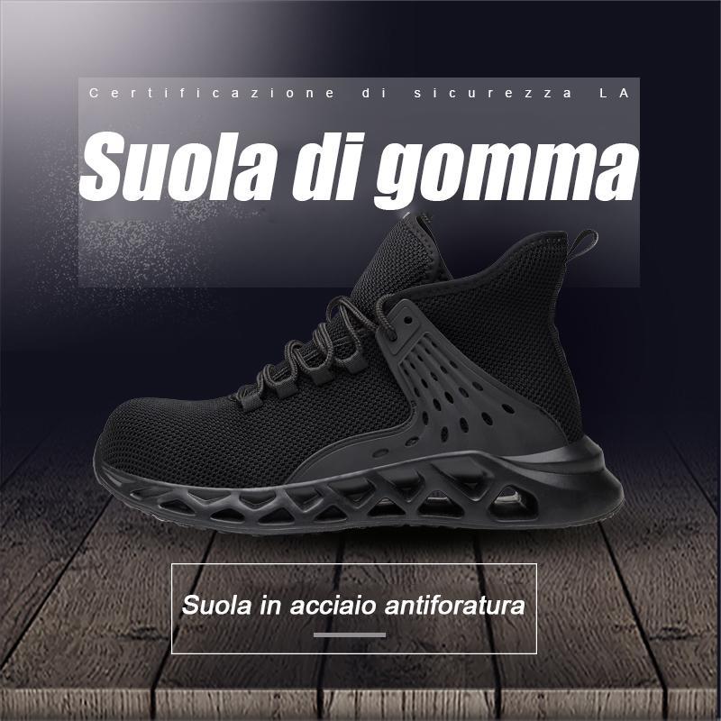 Scarpe antinfortunistiche da costruzione con punta in acciaio G7 – Risoluce