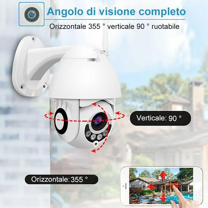 Telecamera WiFi Esterna Risoluce Telecamera WiFi Esterna Risoluce