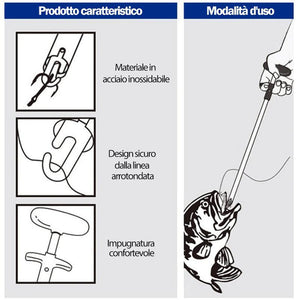 Rimozione del gancio