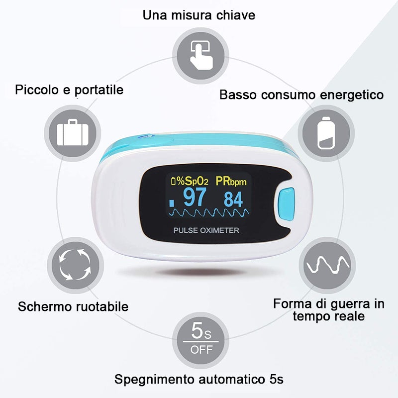 PULSOSSIMETRO SATURIMETRO DA DITO NONIN ONYX VANTAGE GO2 - mod. 9590 PULSOSSIMETRO SATURIMETRO DA DITO NONIN ONYX VANTAGE GO2 - mod. 9590