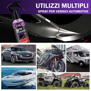 3 in 1 nuovo spray per rivestimento auto veloce migliorato (30 ml)