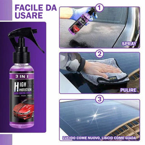 3 in 1 nuovo spray per rivestimento auto veloce migliorato (30 ml)