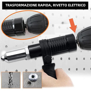 ADATTATORE PER PISTOLA RIVETTATRICE PROFESSIONALE