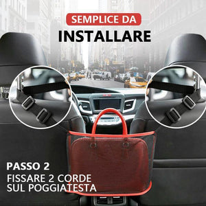 Porta borsetta tascabile per auto