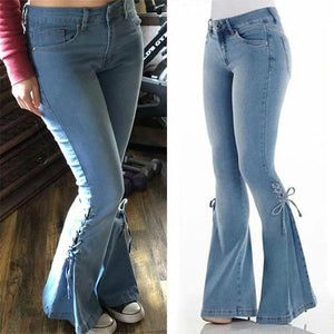Jeans elasticizzati alla moda