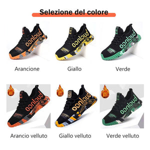 Scarpe sportive leggere e traspiranti