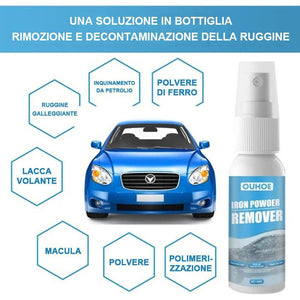 Spray detergente antiruggine