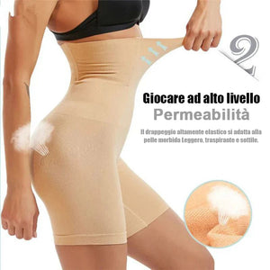 Pantaloncini da donna con fascia addominale