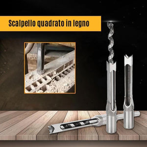 SCALPELLO QUADRATO IN LEGNO