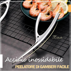 Pelapatate per gamberetti in acciaio inossidabile